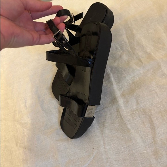 Vintage Gucci black rubber sandals Women’s 9.5 - Picture 8 of 11